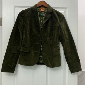 XS Tory Burch suede blazer